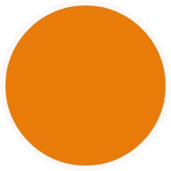 9 – Orange Toenails